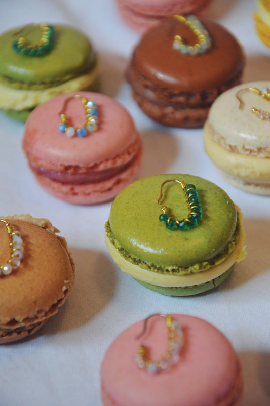 Macaron earrings